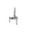 Component Hardware KL55-7010SE1Z 10" Stainless Steel Swing Spout Pre-Rinse Add-On Faucet