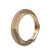 Component Hardware E02-4091-BR 1.5" NPT Brass Flanged Locknut
