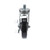 Component Hardware CMT5-5PBB 5" Dia. Blue Polyurethane Wheel Swivel Medium Duty Threaded Stem Caster