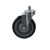 Component Hardware CMT5-5PBB 5" Dia. Blue Polyurethane Wheel Swivel Medium Duty Threaded Stem Caster