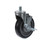 Component Hardware CMT5-5PBB 5" Dia. Blue Polyurethane Wheel Swivel Medium Duty Threaded Stem Caster