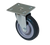 Component Hardware CMPU-5PPB 5" Dia. Blue Polyurethane Wheel Swivel Medium Duty Plate Caster