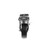 Component Hardware CSTPK-4PSP 4" Dia. Black Polyolefin Plate Caster Pack