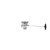 Component Hardware DSS-8000-X 3.5" Sink Opening Stainless Steel Rotary Handle Encore Universal Rotary Waste Outlet