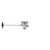 Component Hardware DSS-8000-X 3.5" Sink Opening Stainless Steel Rotary Handle Encore Universal Rotary Waste Outlet