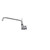 Component Hardware KL54-8012-SE4 8" Centers Stainless Steel Compression Wall Mount Encore Faucet