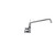 Component Hardware KL54-8012-SE4 8" Centers Stainless Steel Compression Wall Mount Encore Faucet