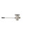 Component Hardware D10-4150 3" Sink Opening Cast Bronze Body Encore Lever Handle Waste Outlet