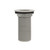 Component Hardware E16-3020-LWD 3.8" L Gray ABS Plastic Sink Drain