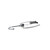 Component Hardware KE19-1100-RB1 3" Chrome Rigid Gooseneck Spout Wall Mount 1.5 GPM Encore Intelli-Flo Electronic Faucet - 100-240 Volts
