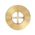 Component Hardware E16-4010 1.5" L Brass Sink Drain