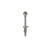 Component Hardware D50-4591 3" Sink Opening Nickel Plated Cast Brass Body Encore Twist Handle Waste Outlet