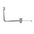 Component Hardware D50-4591 3" Sink Opening Nickel Plated Cast Brass Body Encore Twist Handle Waste Outlet