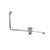 Component Hardware D50-4591 3" Sink Opening Nickel Plated Cast Brass Body Encore Twist Handle Waste Outlet
