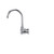 Component Hardware TLL13-8102-SE1MKZ 8" Centers Stainless Steel Gooseneck Spout Ceramic Wall Mount Top-Line Faucet