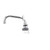 Component Hardware KL45-4006-SE4 4" Centers Stainless Steel Compression Wall Mount Encore Faucet