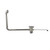 Component Hardware D50-7115 3.5" Sink Opening Nickel Plated Cast Brass Body Encore Twist Handle Waste Outlet