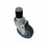 Component Hardware CMS1-4RPB 4" Dia. Gray Polyurethane Stem Caster