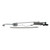 Component Hardware KE19-1102-RB1 6" Chrome Rigid Gooseneck Spout Wall Mount 1.5 GPM Encore Intelli-Flo Electronic Faucet - 100-240 Volts