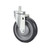 Component Hardware CMT5-5PPB 5" Dia. Blue Polyurethane Stem Caster