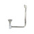 Component Hardware E40-4890 3.5" Sink Opening Stainless Steel Encore Duo Basket Drain