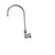 Component Hardware KL54-8101-SE1 8" Centers Stainless Steel Gooseneck Spout Ceramic Wall Mount Encore Faucet