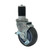 Component Hardware CMS4-4RBB 250 Lbs. Gray Polyurethane Swivel Caster