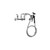 Component Hardware KL53-2000 3.3 GPM 8" Centers Wall Mount Encore Utility Spray Assembly
