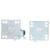 Component Hardware CSTPK-3PAL 3" Dia. Black Polyolefin Plate Caster