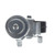 Component Hardware CMS3-4KBN 4" Dia. Black Rubber Stem Caster