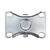 Component Hardware CMR1-4BPN 250 Lbs. Black Polyolefin Rigid Caster