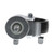 Component Hardware CMT1-3BBN 3" Dia. Black Polyolefin Wheel Swivel Side Brake Medium Duty Threaded Stem Caster