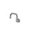 Component Hardware KL72-9006 6" Stainless Steel Wall Mount Encore Spout Base