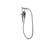 Component Hardware KL50-3000-VB 72" Stainless Steel Flexible Hose Double Pantry Deck Mount Encore Pot Filler Assembly