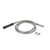 Component Hardware KL50-Y004-72U 72" Stainless Steel Outer Casing Encore Premium Pre-Rinse Hose