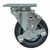 Component Hardware CMP1-4RBB 4" Dia. Gray Polyurethane Wheel Swivel Medium Duty Plate Caster