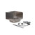 Component Hardware KE28-B131-CB1 1.5 GPM Wall Mount AC/DC Powered Encore Intelli-Flo EZ-Electronic Wash Station with Side Splashes and Integral Spout