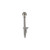 Component Hardware D53-7215 3.5" Sink Opening Nickel Plated Cast Bronze Body Encore Twist Handle Waste Outlet