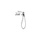 Component Hardware KL53-2000-VB 3.3 GPM 8" Centers Wall Mount Encore Utility Spray Assembly