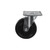 Component Hardware CMPU-5KPN 5" Dia. Black Rubber Plate Caster