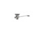 Component Hardware D55-7510 3.5" Sink Opening Top-Line Universal Twist Handle Waste Outlet