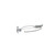 Component Hardware KE19-4000-RB1 3" Chrome Rigid Gooseneck Spout Deck Mount 1.5 GPM Encore Intelli-Flo Electronic Faucet