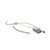Component Hardware KE19-4000-RB1 3" Chrome Rigid Gooseneck Spout Deck Mount 1.5 GPM Encore Intelli-Flo Electronic Faucet