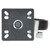 Component Hardware CMPU-5BBN 250 Lbs. Black Polyolefin Swivel Caster
