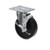 Component Hardware CMPU-5BBN 250 Lbs. Black Polyolefin Swivel Caster