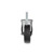 Component Hardware CMT1-4BPN 4" Dia. Black Polyolefin Stem Caster