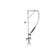 Component Hardware KL50-5526-12 1.6 GPM Single Hole Center Deck Mount Encore Swivel Arm Pre-Rinse Assembly