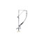 Component Hardware KL50-5526-12 1.6 GPM Single Hole Center Deck Mount Encore Swivel Arm Pre-Rinse Assembly