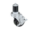 Component Hardware CMS1-3BBN 3" Dia. Black Polyolefin Stem Caster