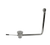 Component Hardware D15-7515 3.5" Sink Opening Stainless Steel Top-Line Universal Lever Handle Waste Outlet with Overflow Assembly